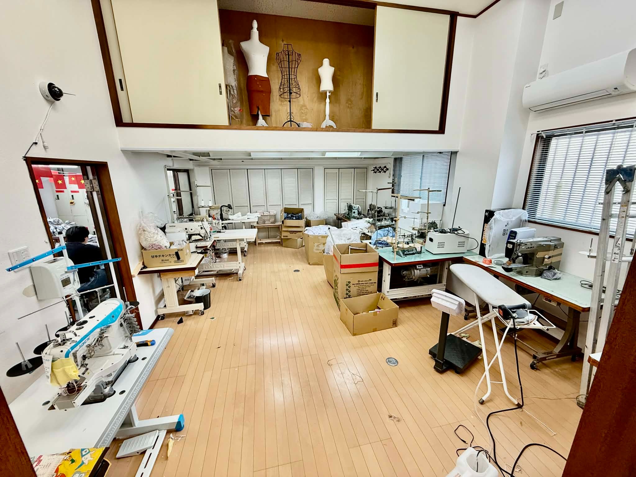 15〜20名対応可能なハンドメイド制作作業スペース