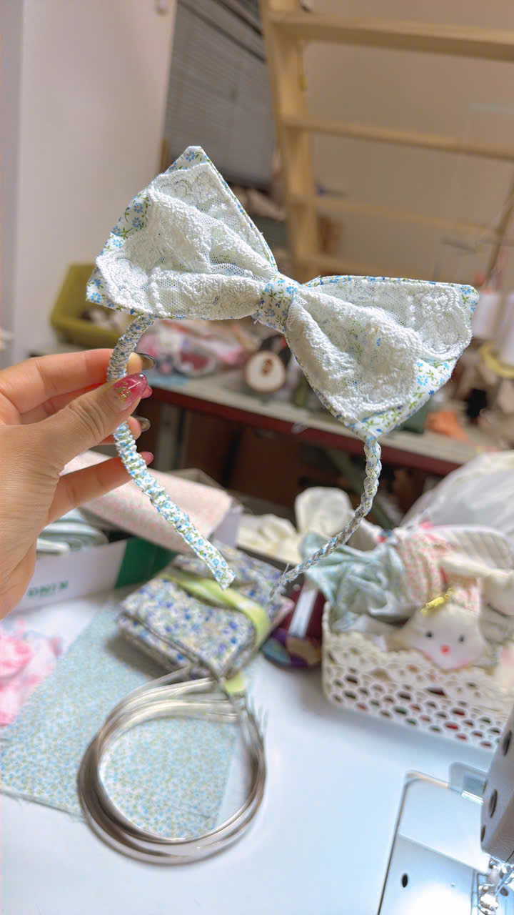 ハンドメイド ヘアアクセサリー | 手作り髪飾り・ワイヤー・布