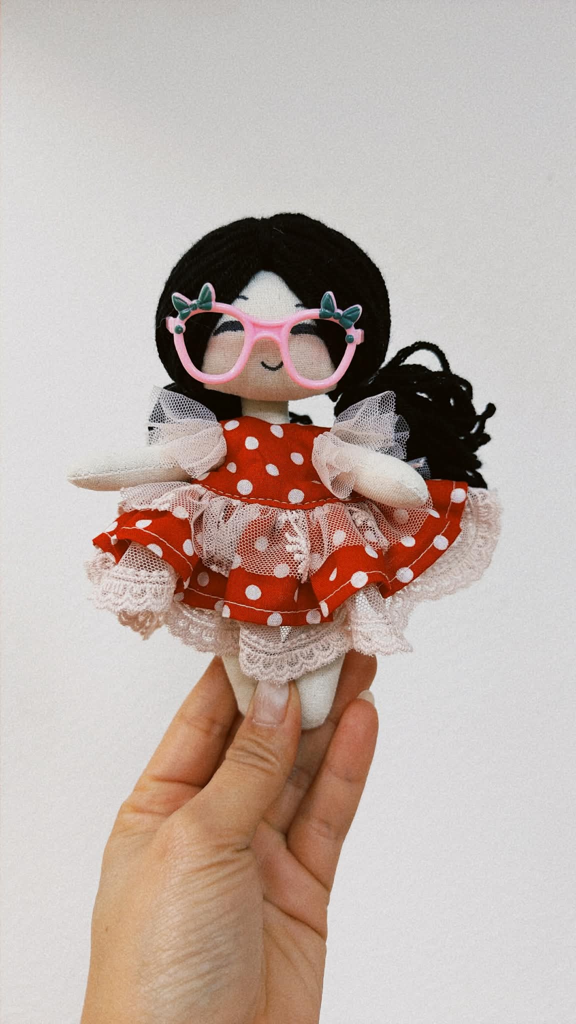 オリジナルハンドメイド人形 クロスボディ人形 青鬼 ハンドメイド ドール その他人形 ちひろ屋